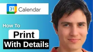 How To Print Google Calendar With Event Details I 2025 I Step by Step