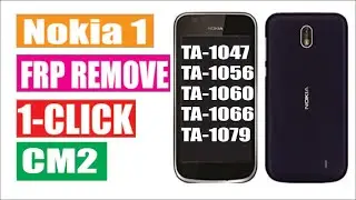 Nokia 1 Frp Remove Cm2 | 2021 Method Just 1 Click