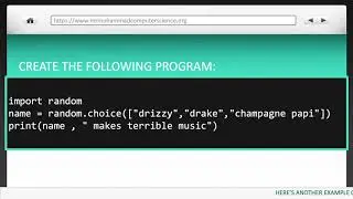 The Random Module in Python
