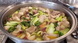 Spare Ribs Sinigang/Made it with less fat