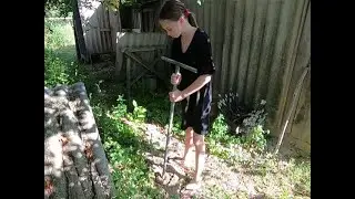 Охота на крота. Mole hunting.