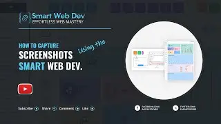 09. How to take screenshot with smart web dev.