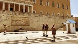 Athens, Greece - Changing of the Guards at Greek Parliament / Atina Parlementoda Asker Degisimi