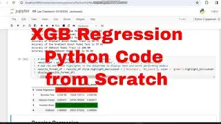 Crop Disease Detection with XGBoost regressor Python Code Scratch  