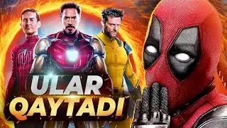 Marvelning Yangilanishi | Deadpool 3 Filmida Nimalar Bo'lishi | Yangi Filmlar | Kino Yangiliklar