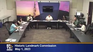 Historic Landmark Commission 5/1/2023