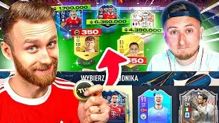 FENOMENALNY START! KTO ZROBI DROŻSZY DRAFT W FIFIE 23 VS LACHU