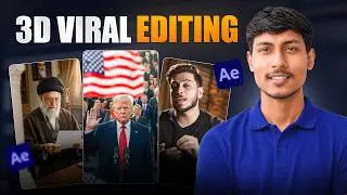 3D Viral Documentary Editing in Adobe After Effects | Nitish Rajput Documentary Reel Edit Tutorial