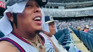 SONANDO EN NY #ROCHYRD #ALTAGAMA ( BULIN 47 ) EN EL YANKEE STADIUM