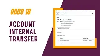 Account Internal Transfer in Odoo | odoo18 | Odoo18 Accounting