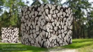 📸 Firewood, woodpile - 02, TEXTURE for 3Ds Max, Unreal Engine, Unity (seamless)