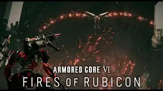 Armored Core 6 - Ibis Series CEL 240 Boss Fight - Chapter 4