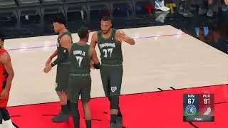 NBA 2K23 Mk.2 Timberwolves vs Blazers PS4