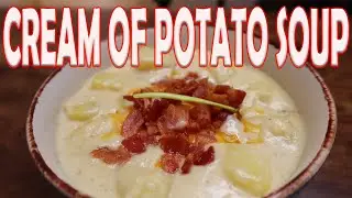 CREAM OF POTATO SOUP | HOW TO MAKE CREAM OF POTATO SOUP | COOKING WITH CLAIRE