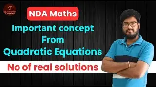 how to determine the number of real solutions in a quadratic equation #ndamaths #quadraticequation