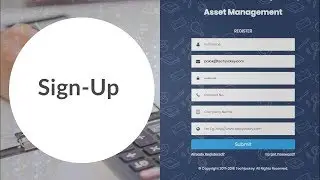 Asset Management - How to Sign Up | Finance | Free Tool