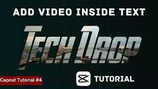 How to make Video Inside Text Capcut | Capcut Tutorial