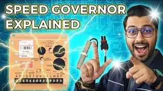 dg speed governor working | Cummins efc governor | Digital Engine speed actuator, MPU wiring