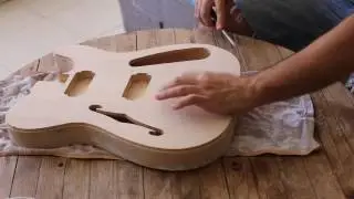 How I built my first electric guitar (telecaster)
