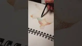 Watercolor painting #short #shorts