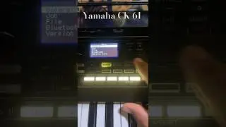 Yamaha CK 61 || How To Increase Sound Gain 🔊🔉🔈 #yamahakeyboard #keybordmusic