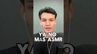 POR ESTOS MOTIVOS DEJARÉ DE HACER ASMR #asmr #shorts #asmrvideo