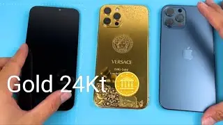iPhone 12 Pro Max to premium Gold  24k