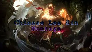 Chinese Lee Sin Montage | Fastest combo | - League Of Legends