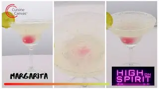 Margarita Cocktail | Easy 3 Ingredient Recipe | High On Spirit | 