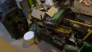Продолжение обустройства мастерской.
