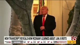 New Jan. 6 transcript reveals how McEnany learned about riots