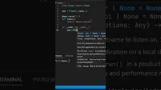 How to Render HTML page using Flask #programming  #coding #python #web