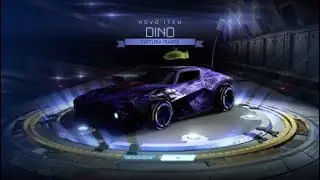Rocket League abrindo caixas