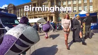 Colmore Food Festival Snippets | Birmingham City Centre Walk | Town and City Walks