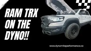 Hellcat Powered Ram TRX on the Dyno