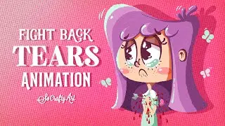 Procreate｜Simple Animation Tutorial for Beginners｜Don't be sad.