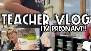 Teacher Vlog | Pregnant!! & Using the New Curriculum "Inspire Science"