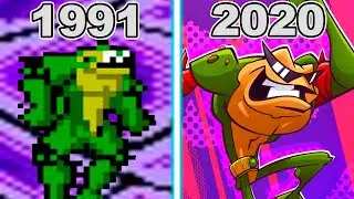 Battletoads Game Evolution (1991 - 2020)