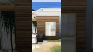 ✨ new modern boho home (no cc) #thesims4 #speedbuild #simsbuild #sims4 #sims4builds #short #shorts