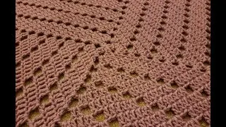 The Which-Way Filet Blanket Crochet Tutorial!