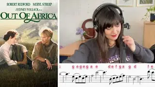 How to play: Out Of Africa Theme 🎻