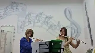 "Love story" , Беличенко Мария и Ворончихина Арина, флейтовый дуэт.