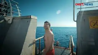 Президент Зеленський в Одесі купається з народом