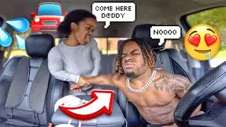 ASKING RICH TO COME TO THE BACKSEAT TO SEE HIS REACTION