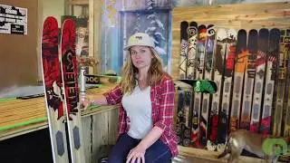 Meier Skis Madam - Women's-Specific Powder Ski: Full Rocker, Lightweight, Custom, Handmade in USA.