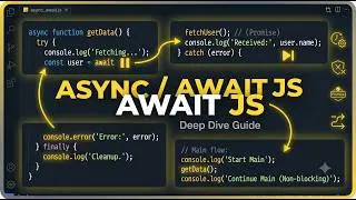 Day 2 – Video 20: Async/Await in JavaScript Deep Dive 🚀 | Modern Async Programming Explained Simply