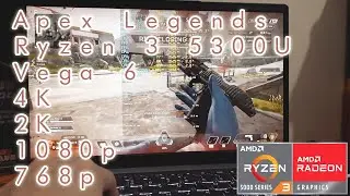 Apex Legends | Ryzen 3 5300U Vega 6 | cukup nyaman walau di kira game berat