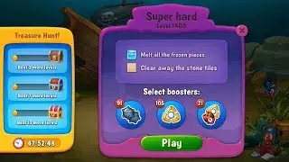 Fishdom. Super Hard Level 1400
