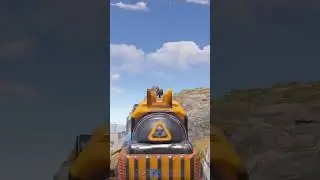 Mountain Climbing In Rust #shorts #gaming #rust