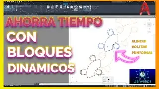 Autocad Bloques DINAMICOS que te ahorran TIEMPO,  